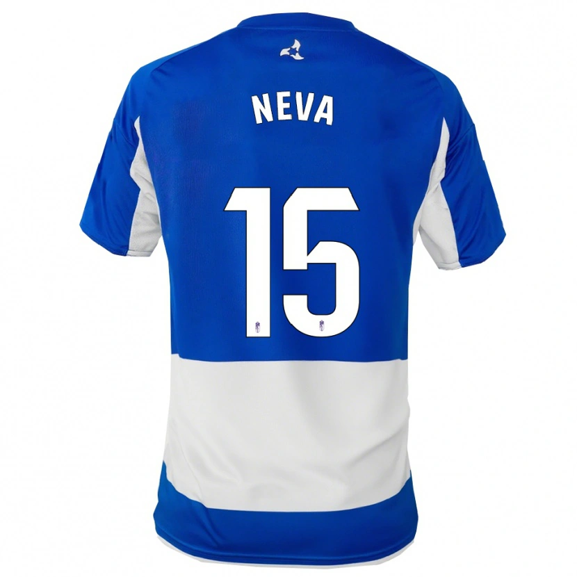 Danxen Dětské Carlos Neva #15 Modrá Bílá Daleko Hráčské Dresy 2025/26 Dres