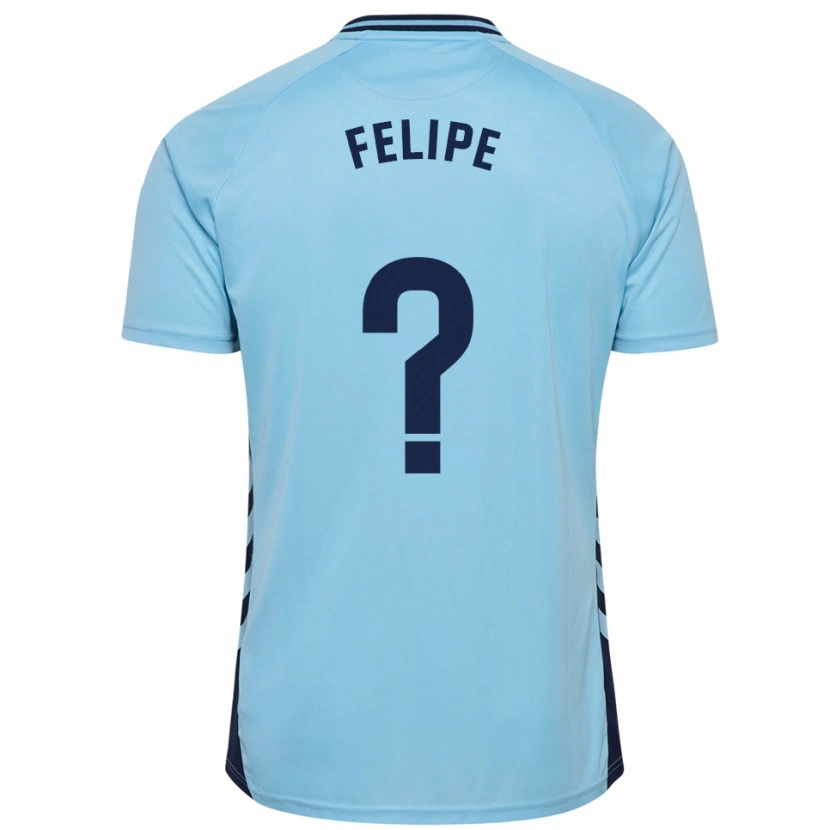 Danxen Dětské Amai Felipe #0 Nebesky Modrá Daleko Hráčské Dresy 2025/26 Dres