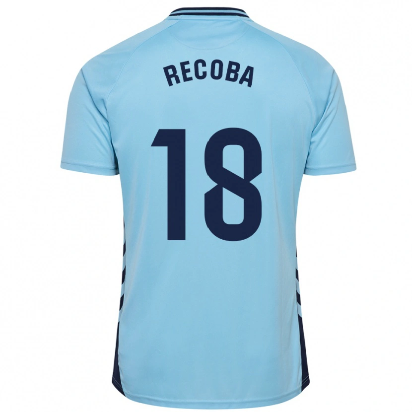 Danxen Dětské Jeremía Recoba #18 Nebesky Modrá Daleko Hráčské Dresy 2025/26 Dres