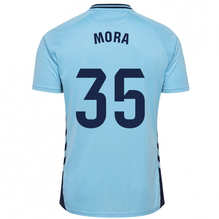 Danxen Dětské Israel Mora #35 Nebesky Modrá Daleko Hráčské Dresy 2025/26 Dres