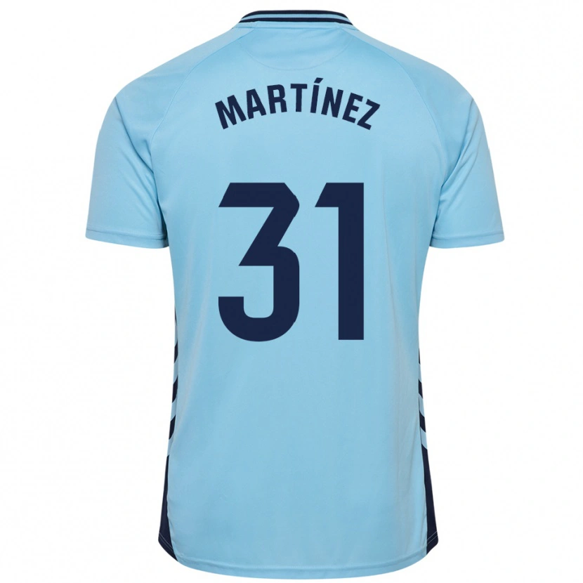 Danxen Dětské Ian Martínez #31 Nebesky Modrá Daleko Hráčské Dresy 2025/26 Dres