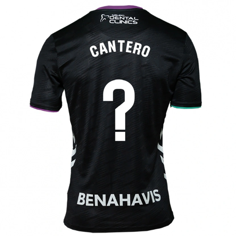 Danxen Dětské José Cantero #0 Černá Fialová Zelená Daleko Hráčské Dresy 2025/26 Dres