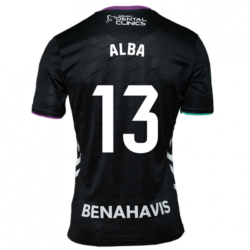 Danxen Dětské Alba #13 Černá Fialová Zelená Daleko Hráčské Dresy 2025/26 Dres
