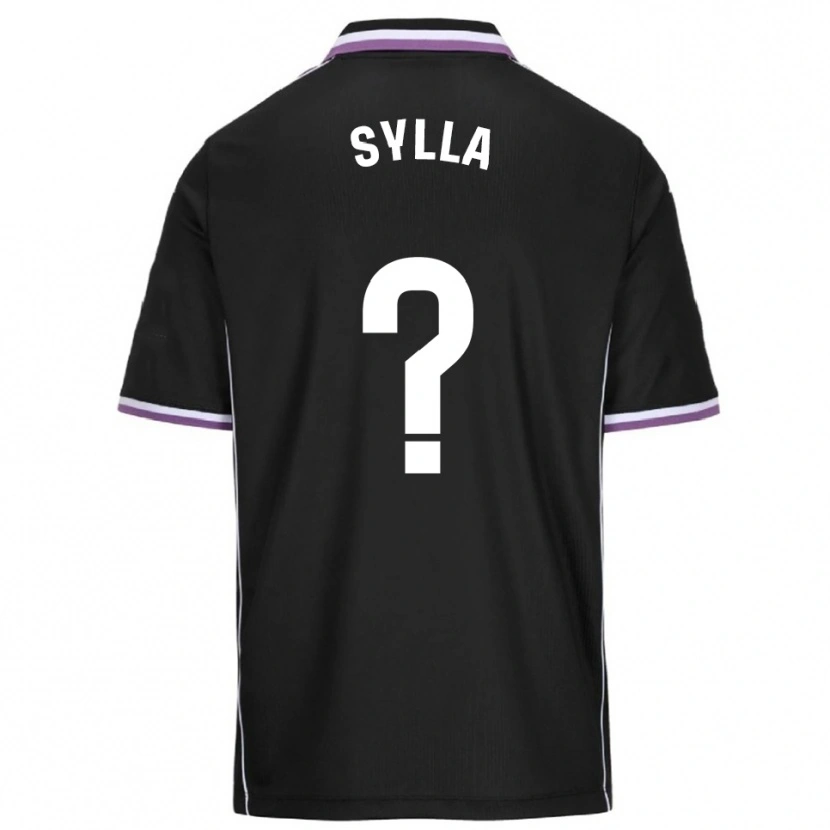 Danxen Dětské Nouhoun Sylla #0 Fialová Černá Daleko Hráčské Dresy 2025/26 Dres