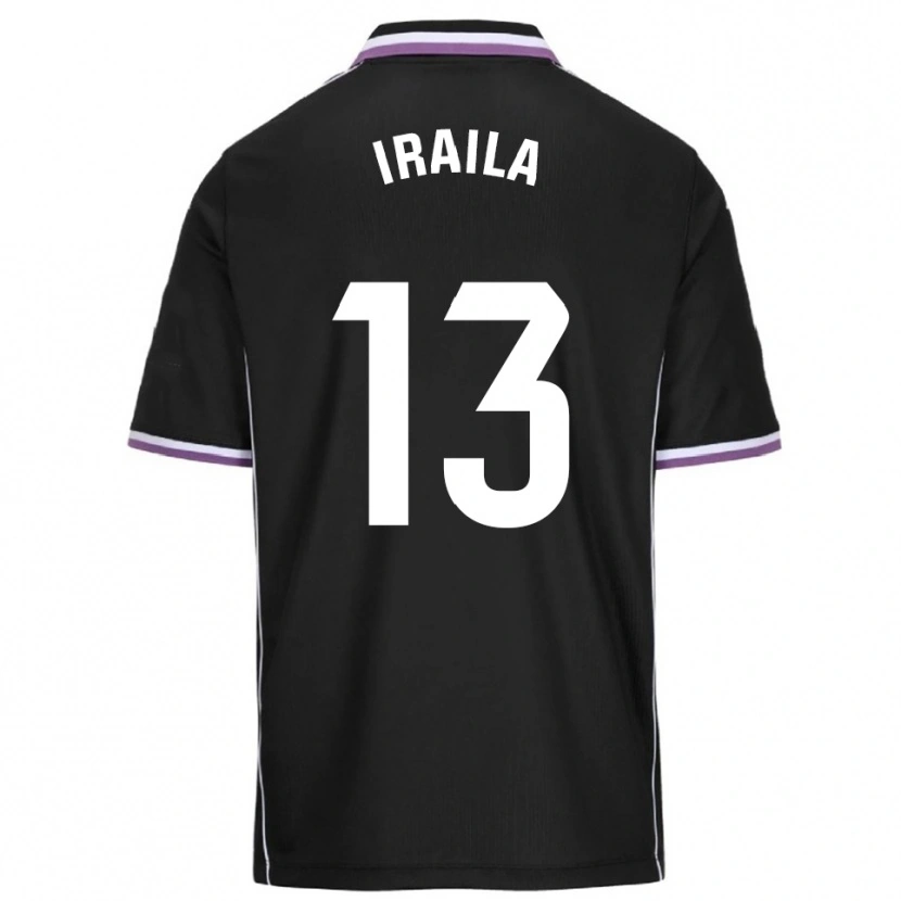 Danxen Dětské Iraila Rivera Simón #13 Fialová Černá Daleko Hráčské Dresy 2025/26 Dres