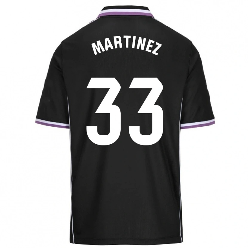 Danxen Dětské Jesús Martínez #33 Fialová Černá Daleko Hráčské Dresy 2025/26 Dres