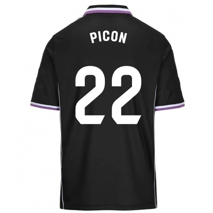Danxen Dětské Pablo Picón #22 Fialová Černá Daleko Hráčské Dresy 2025/26 Dres