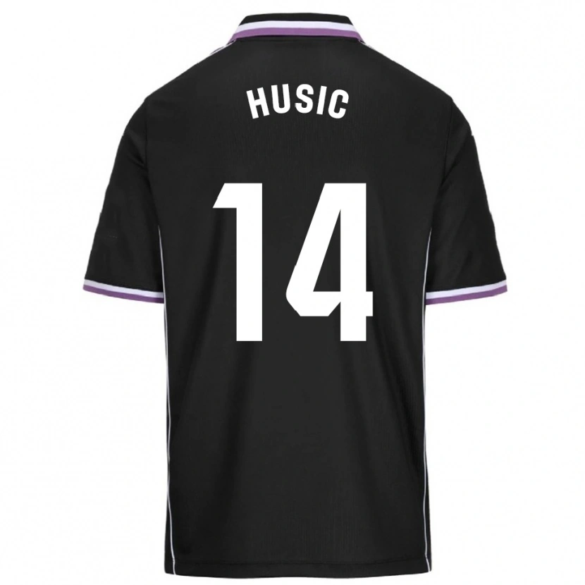 Danxen Dětské Salih Husic #14 Fialová Černá Daleko Hráčské Dresy 2025/26 Dres