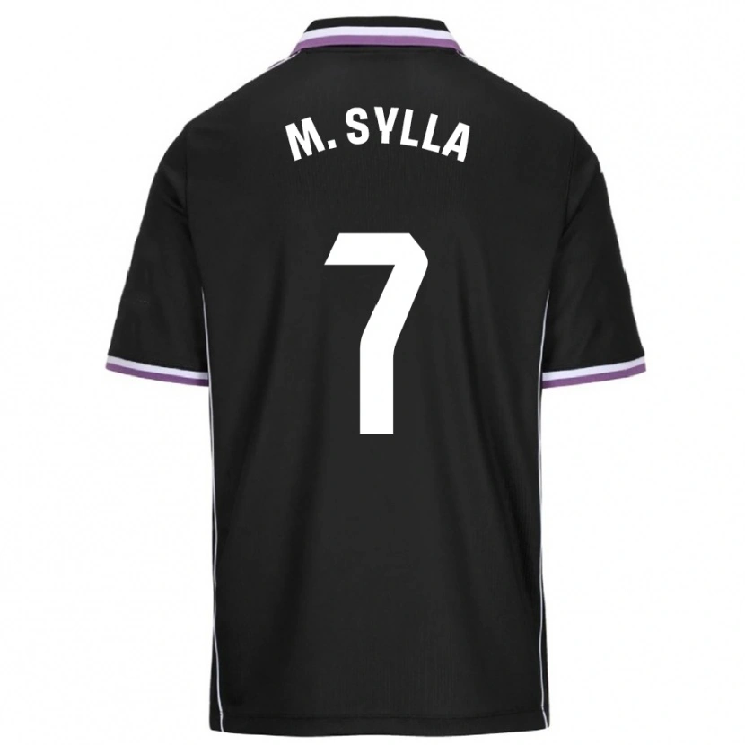 Danxen Dětské Mamadou Sylla #7 Fialová Černá Daleko Hráčské Dresy 2025/26 Dres