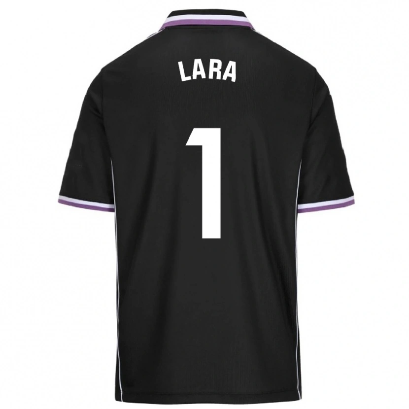 Danxen Dětské Lara Lara De Las Heras Coello #1 Fialová Černá Daleko Hráčské Dresy 2025/26 Dres