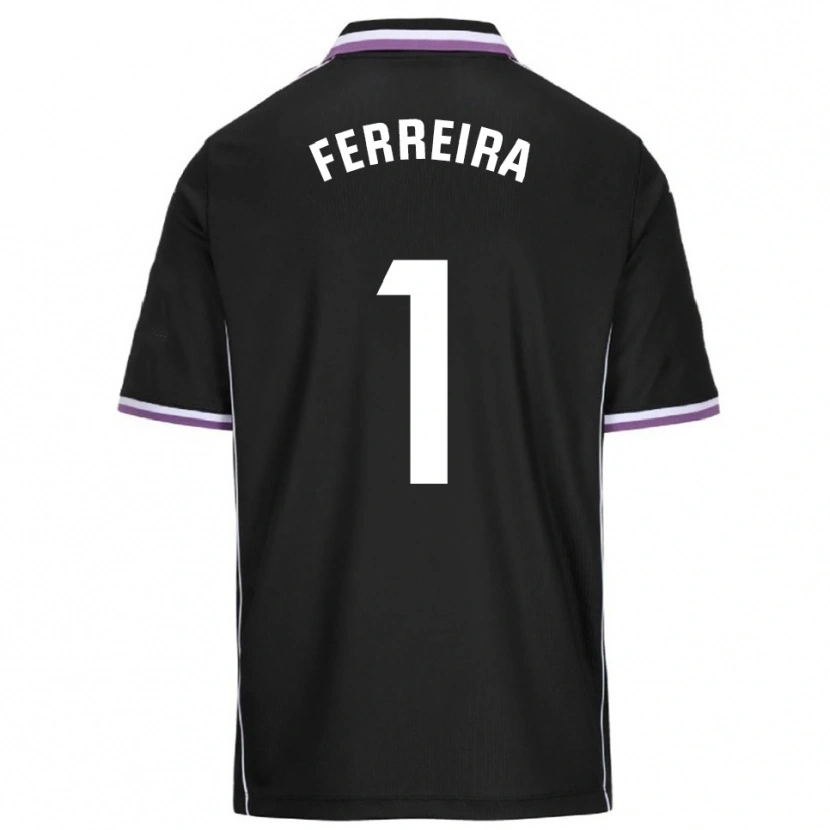Danxen Dětské Andre Ferreira #1 Fialová Černá Daleko Hráčské Dresy 2025/26 Dres