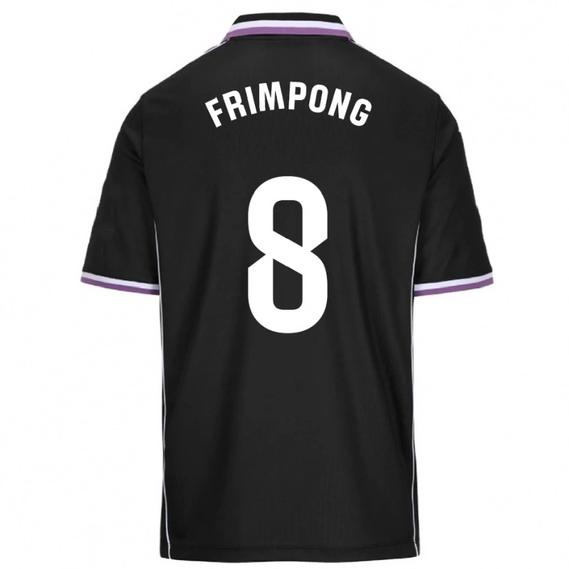 Danxen Dětské Eugene Frimpong #8 Fialová Černá Daleko Hráčské Dresy 2025/26 Dres