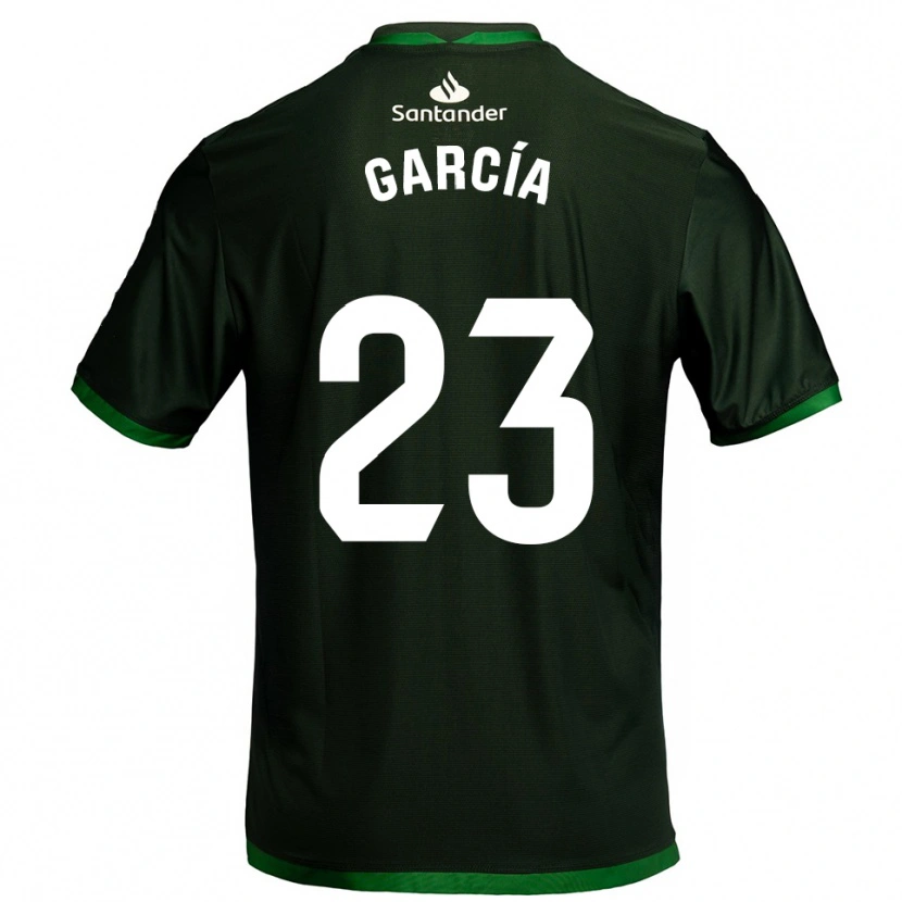 Danxen Dětské Mario García #23 Tmavě Zelená Daleko Hráčské Dresy 2025/26 Dres