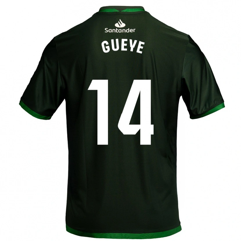 Danxen Dětské Maguette Gueye #14 Tmavě Zelená Daleko Hráčské Dresy 2025/26 Dres