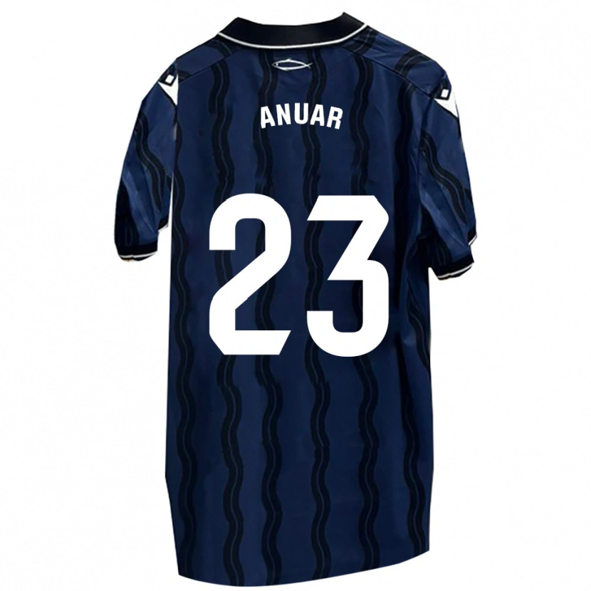 Danxen Dětské Anuar #23 Tmavě Modrá Černá Daleko Hráčské Dresy 2025/26 Dres