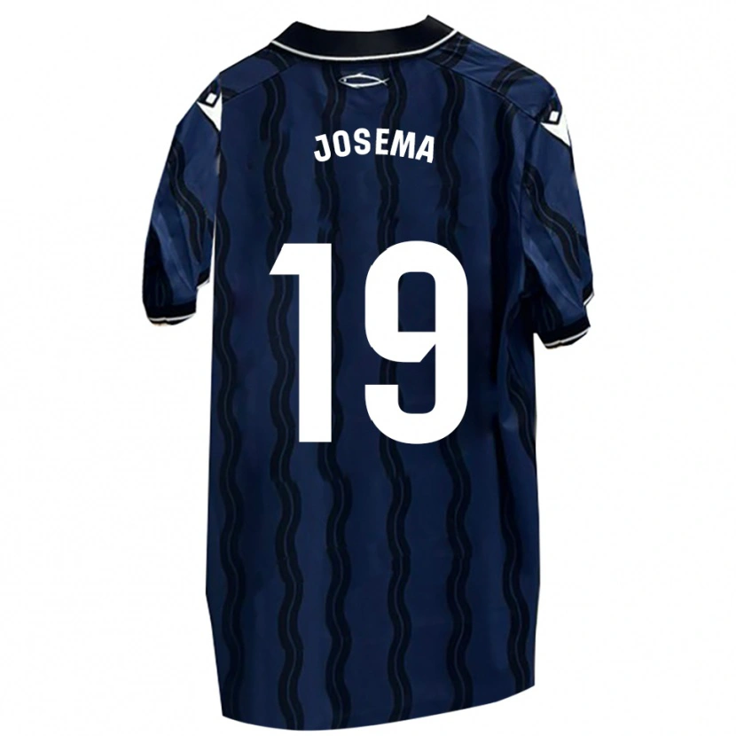 Danxen Dětské Josema #19 Tmavě Modrá Černá Daleko Hráčské Dresy 2025/26 Dres