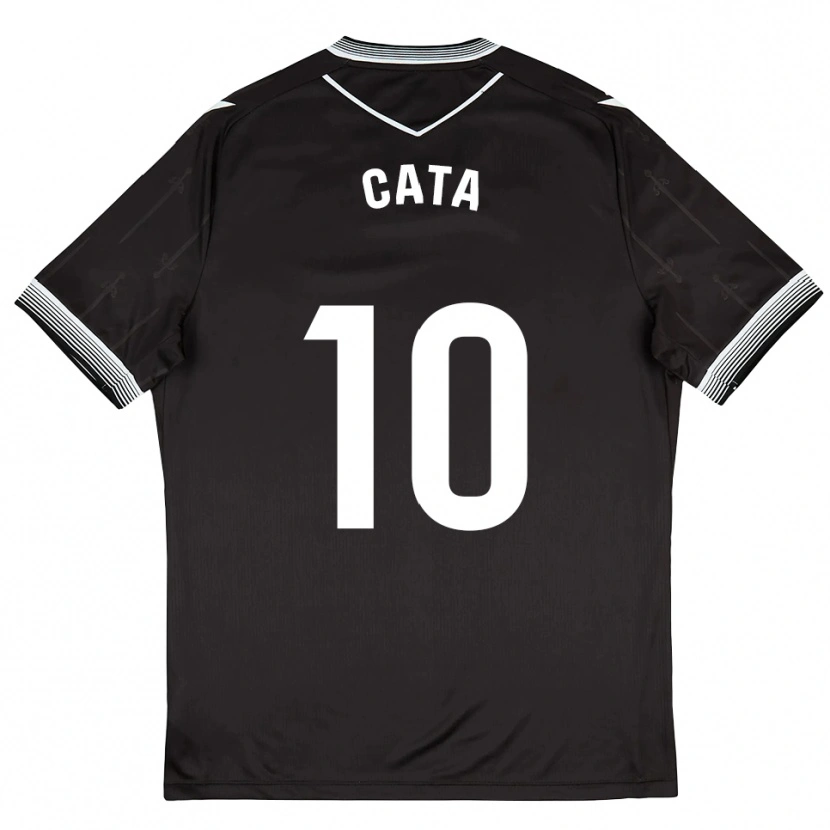Danxen Dětské Catalina Roselló #10 Černá Bílá Daleko Hráčské Dresy 2025/26 Dres