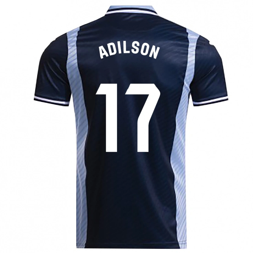 Danxen Dětské Adilson #17 Tmavě Modrá Nebesky Modrá Daleko Hráčské Dresy 2025/26 Dres