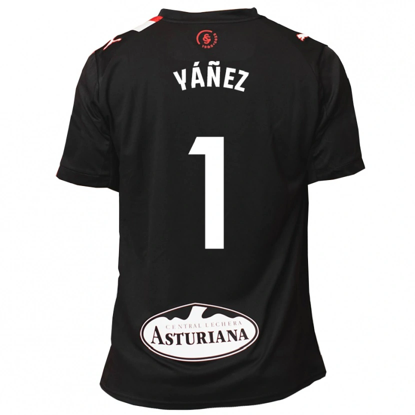 Danxen Dětské Rubén Yáñez #1 Černá Bílá Daleko Hráčské Dresy 2025/26 Dres