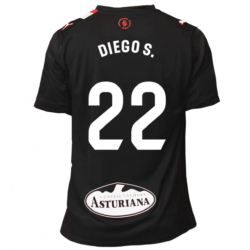 Danxen Dětské Diego Sánchez #22 Černá Bílá Daleko Hráčské Dresy 2025/26 Dres