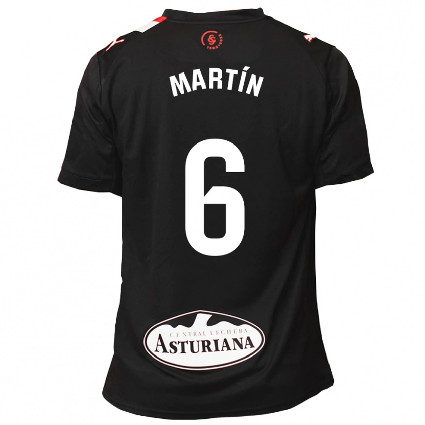 Danxen Dětské Nacho Martín #6 Černá Bílá Daleko Hráčské Dresy 2025/26 Dres