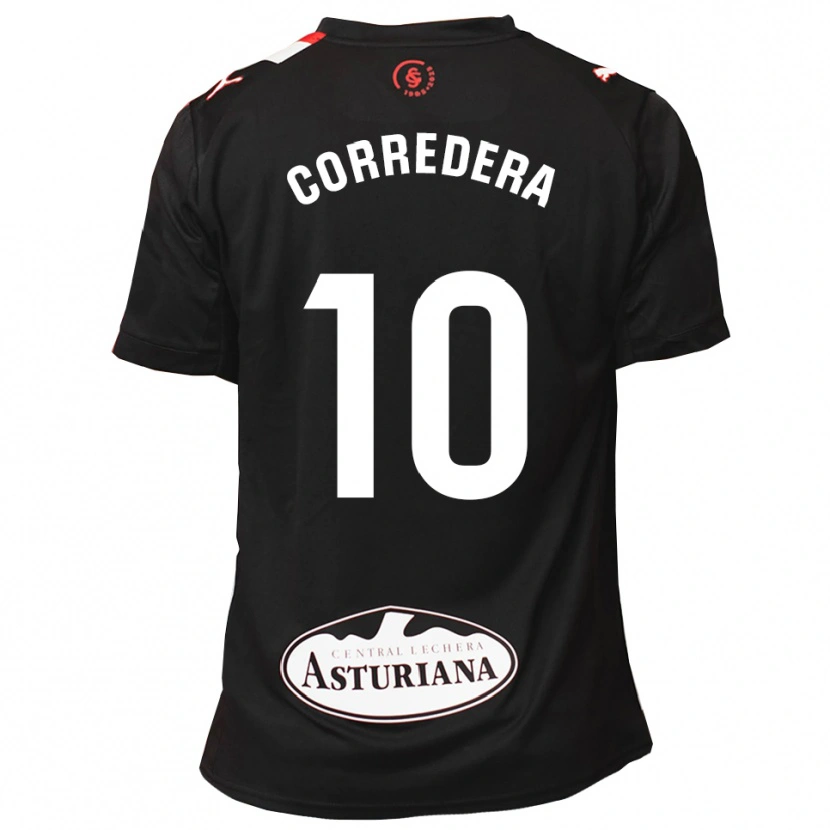 Danxen Dětské Àlex Corredera #10 Černá Bílá Daleko Hráčské Dresy 2025/26 Dres