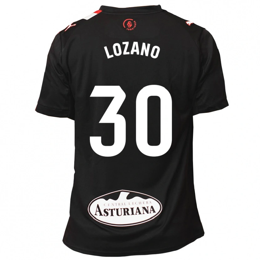Danxen Dětské Álex Lozano #30 Černá Bílá Daleko Hráčské Dresy 2025/26 Dres