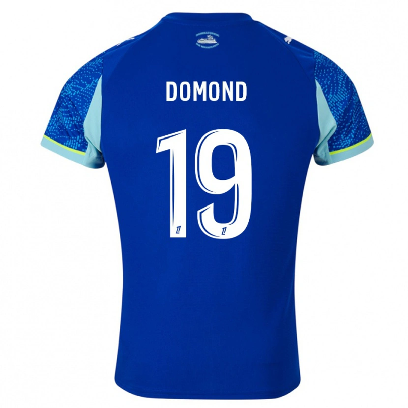 Danxen Dětské Chelsea Domond #19 Nebesky Modrá Bílá Třetí Hráčské Dresy 2025/26 Dres
