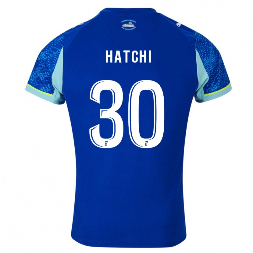 Danxen Dětské Anaïs Hatchi #30 Nebesky Modrá Bílá Třetí Hráčské Dresy 2025/26 Dres