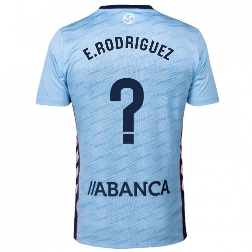 Danxen Pánské Miguel Rodríguez #0 Nebesky Modrá Červená Domů Hráčské Dresy 2025/26 Dres