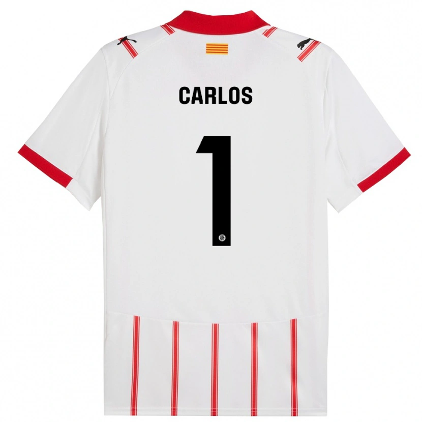 Danxen Pánské Juan Carlos #1 Bílá Červená Domů Hráčské Dresy 2025/26 Dres