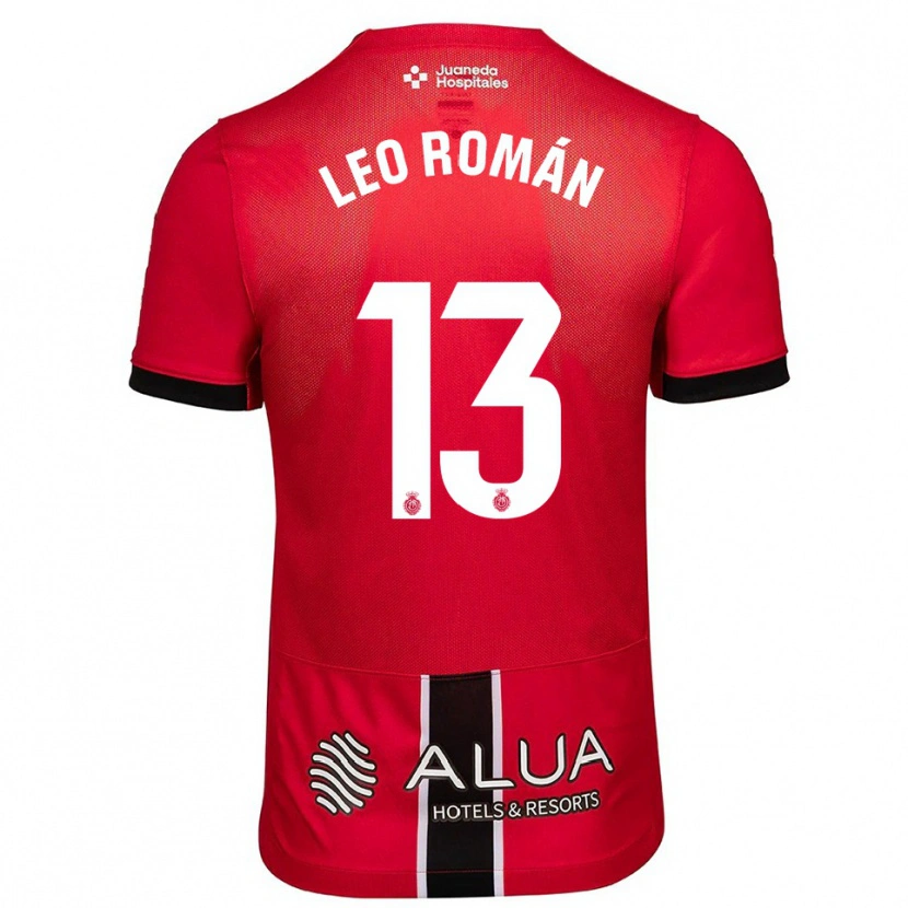 Danxen Pánské Leo Román #13 Červená Černá Domů Hráčské Dresy 2025/26 Dres