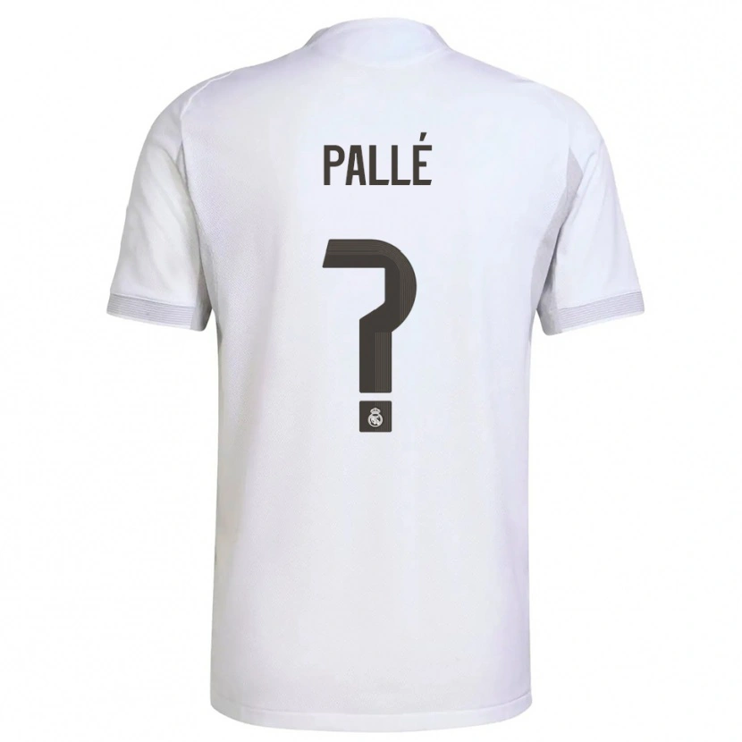 Danxen Pánské Joel Pallé #0 Bílá Žlutá Domů Hráčské Dresy 2025/26 Dres
