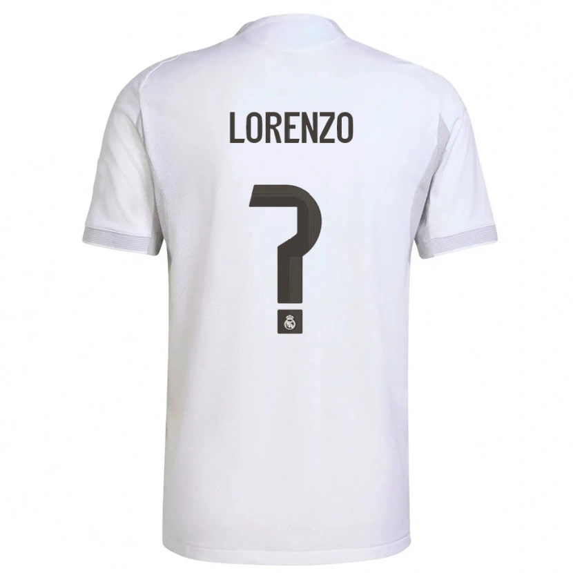 Danxen Pánské Lorenzo Sanchez #0 Bílá Žlutá Domů Hráčské Dresy 2025/26 Dres