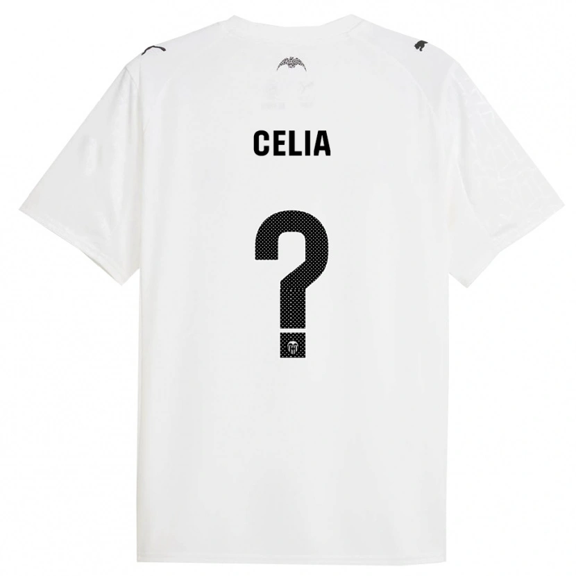 Danxen Pánské Celia Fernández Arias #0 Bílá Černá Domů Hráčské Dresy 2025/26 Dres