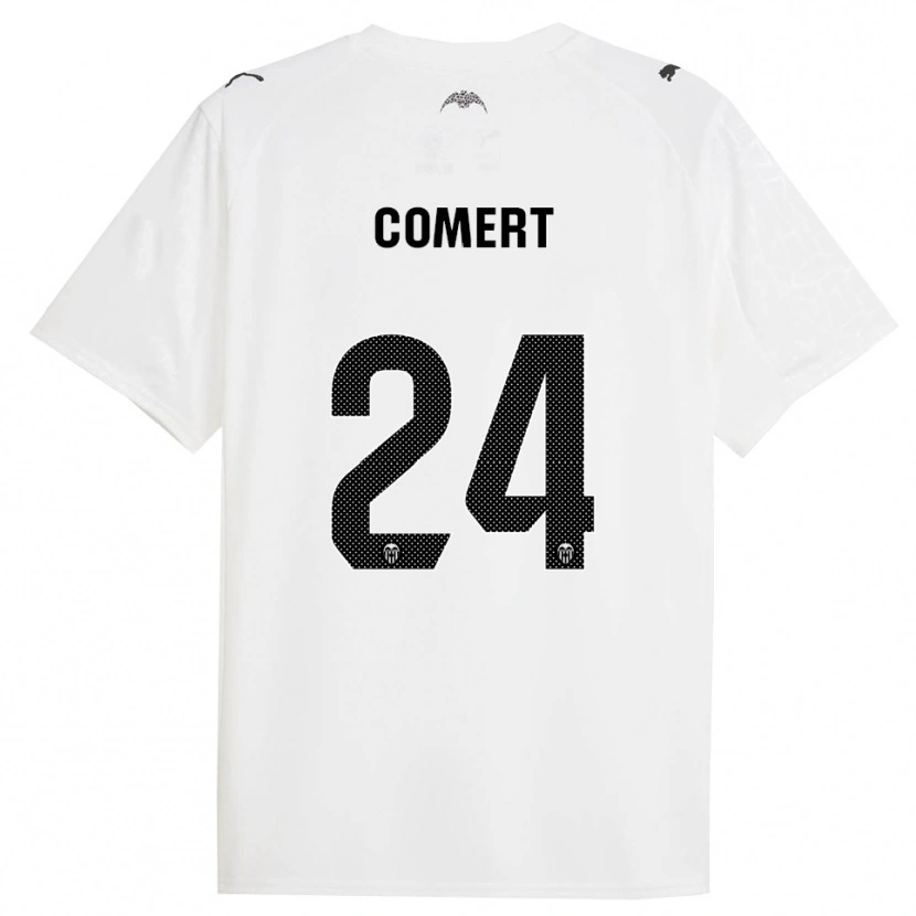 Danxen Pánské Eray Comert #24 Bílá Černá Domů Hráčské Dresy 2025/26 Dres