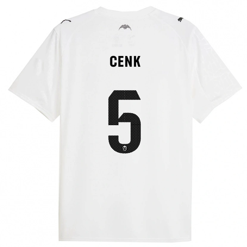 Danxen Pánské Cenk Özkacar #5 Bílá Černá Domů Hráčské Dresy 2025/26 Dres