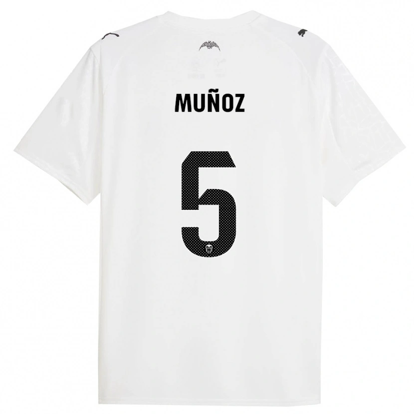 Danxen Pánské Iván Muñoz #5 Bílá Černá Domů Hráčské Dresy 2025/26 Dres