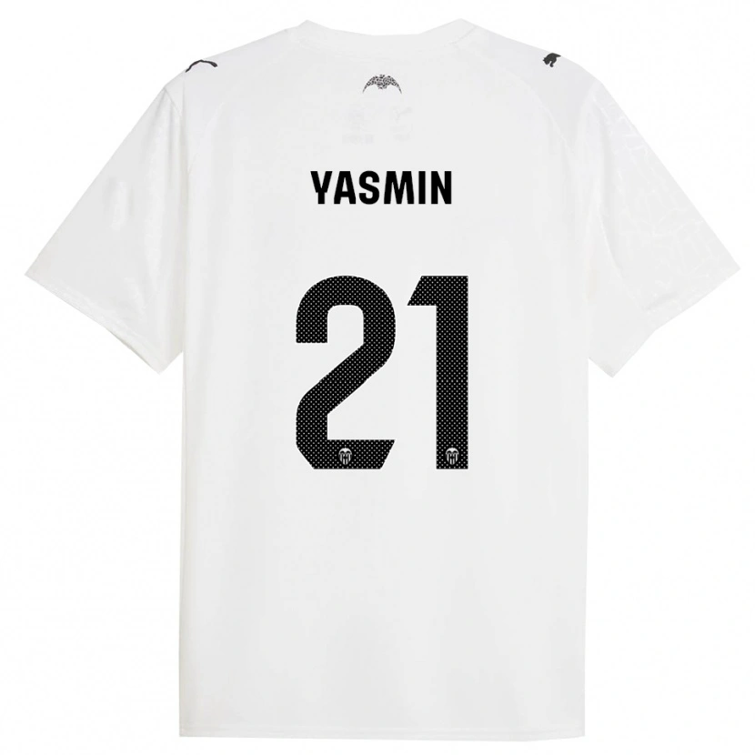 Danxen Pánské Yasmin Katie Mrabet Slack #21 Bílá Černá Domů Hráčské Dresy 2025/26 Dres