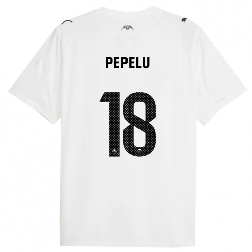 Danxen Pánské Pepelu #18 Bílá Černá Domů Hráčské Dresy 2025/26 Dres