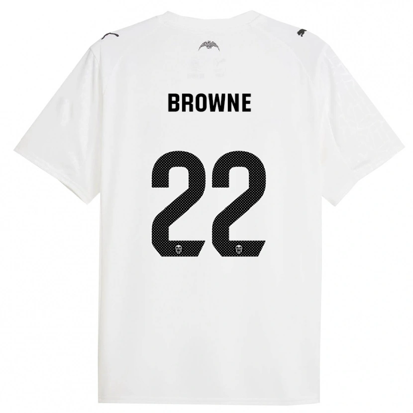 Danxen Pánské Phoenetia Browne #22 Bílá Černá Domů Hráčské Dresy 2025/26 Dres