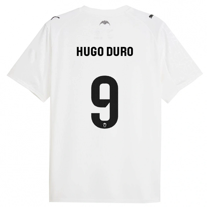 Danxen Pánské Hugo Duro #9 Bílá Černá Domů Hráčské Dresy 2025/26 Dres