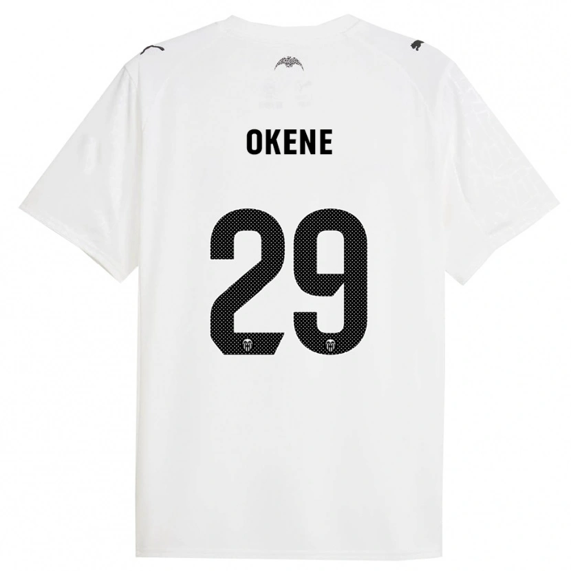 Danxen Pánské Andrea Okene #29 Bílá Černá Domů Hráčské Dresy 2025/26 Dres