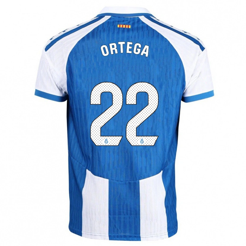 Danxen Pánské Ricard Ortega #22 Modrá Bílá Domů Hráčské Dresy 2025/26 Dres