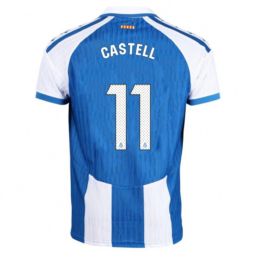 Danxen Pánské Lluc Castell #11 Modrá Bílá Domů Hráčské Dresy 2025/26 Dres