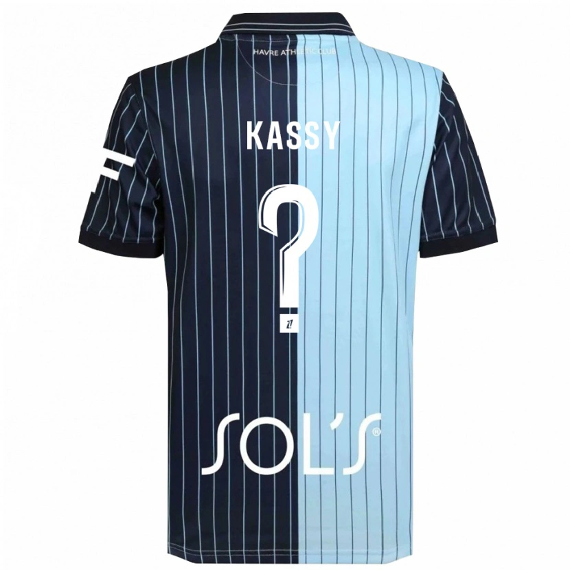 Danxen Pánské Berni Kassy #0 Tmavě Modrá Nebesky Modrá Domů Hráčské Dresy 2025/26 Dres