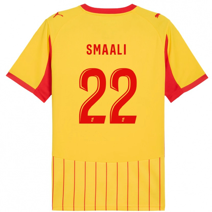 Danxen Pánské Emma Smaali #22 Žlutá Červená Domů Hráčské Dresy 2025/26 Dres