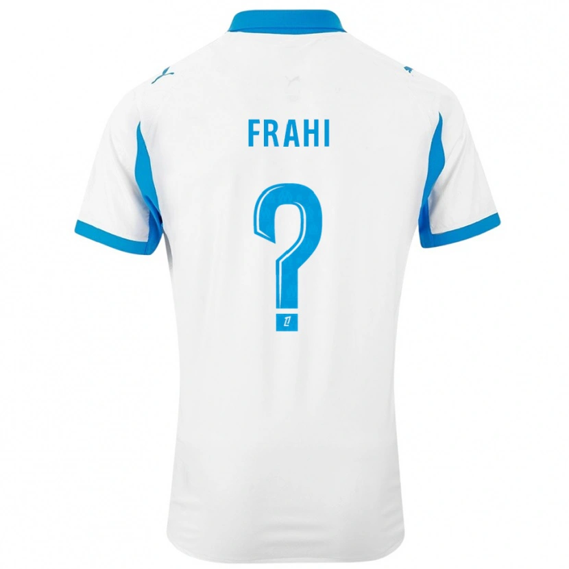 Danxen Pánské Léandro Frahi #0 Bílá Nebesky Modrá Domů Hráčské Dresy 2025/26 Dres