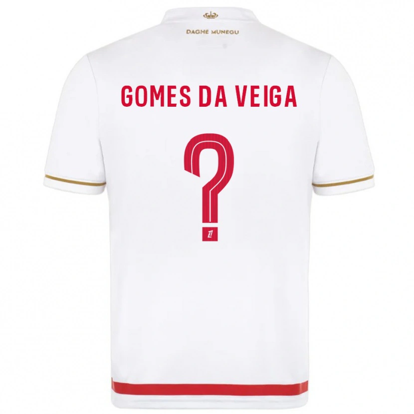 Danxen Pánské Melvin Gomes #0 Červená Bílá Domů Hráčské Dresy 2025/26 Dres