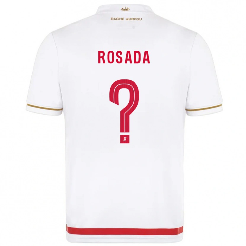 Danxen Pánské Riley Rosada #0 Červená Bílá Domů Hráčské Dresy 2025/26 Dres